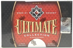 2020-21 Upper Deck ULTIMATE Collection NHL Hockey Hobby Box - CHECK IN-STORE FOR PRICING & AVAILABILITY